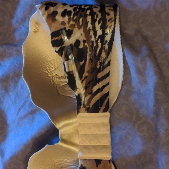 La Senza Strapless Bra C36 Bra Animal Print Cheetah Print Bra 36C - Picture 16 of 16